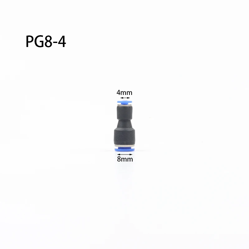 PG Air Пневматический фитинг 10 мм 8 6 12 4 16 OD шланг трубка One Touch Push IN прямые газовые