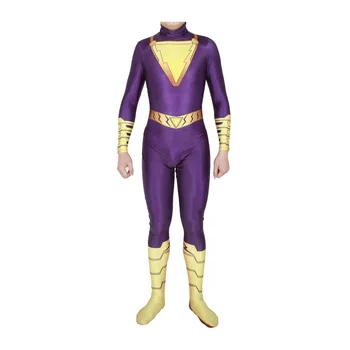 

Action Comics Shazam Billy Batson Kostuum Cosplay Costume Christmas Kids Adult Superhero Bodysuit Suit Jumpsuits Rompers costume