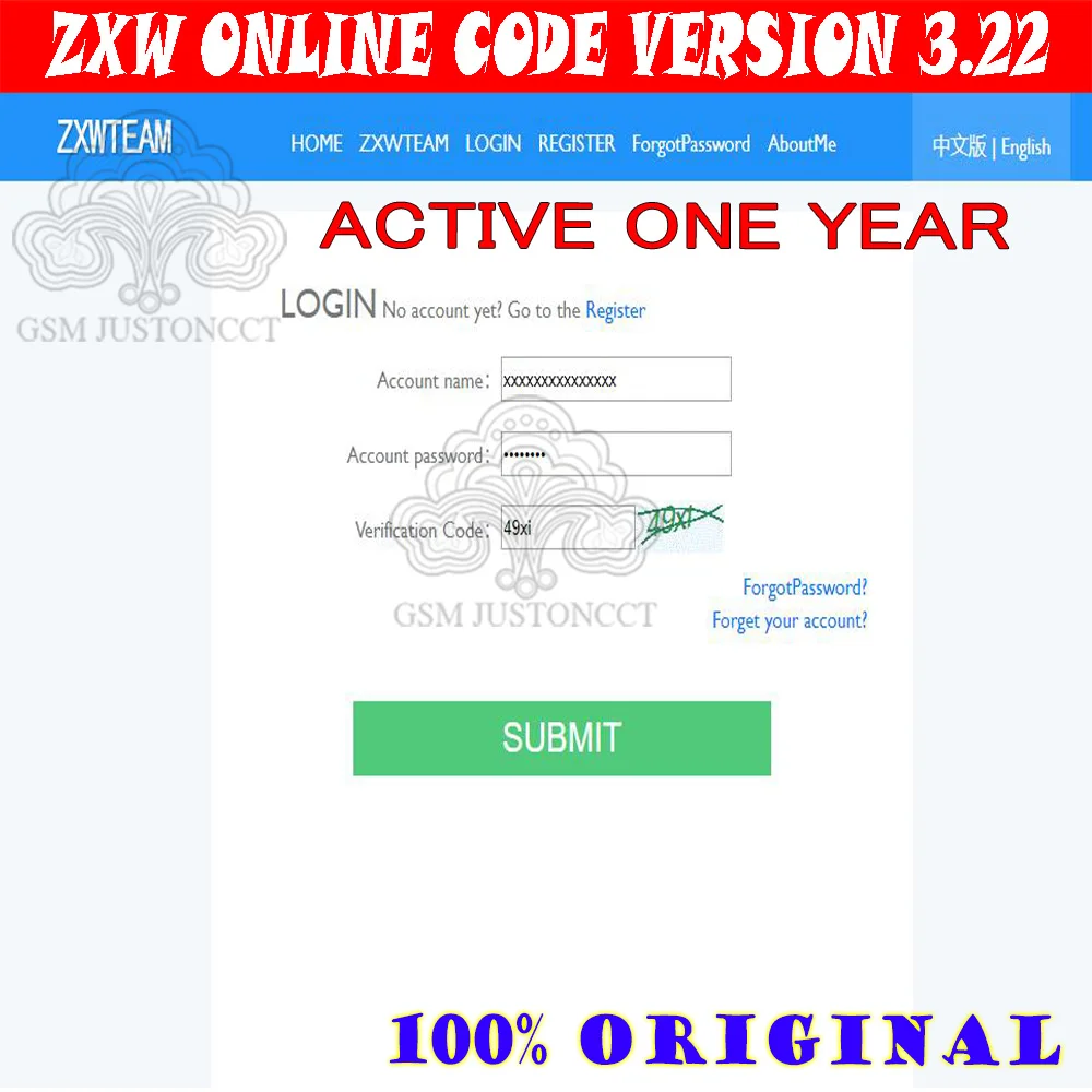 Онлайн аккаунт zxw team / tool V3.22 ZxwSoft ZXWTEAM Zillion x Рабочая схема для iPhone Sam HTC LG iPad|Детали