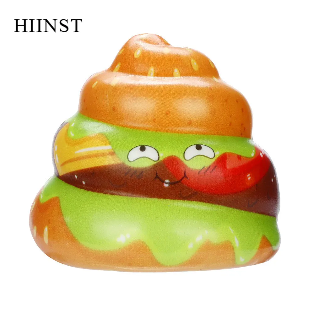 A HIINST игрушки для детей Мультяшные мягкие сжимающие продукты с принтом ароматизированные медленно растущие Ароматические игрушки для взрослых снимающие стресс реалистичные игрушки - Color: A