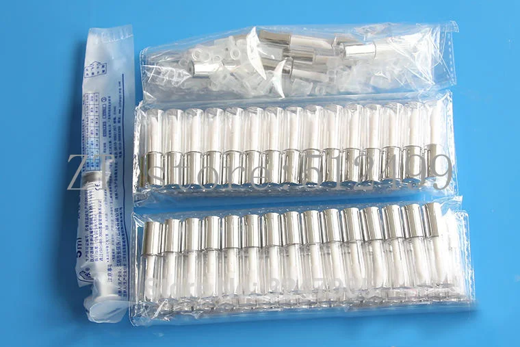 1.2ML 100pcs Silver Clear Empty Lip Gloss Tube,Plastic Mini Lip Gloss Sample Refillable Bottle,Small Lipstick Storage Container