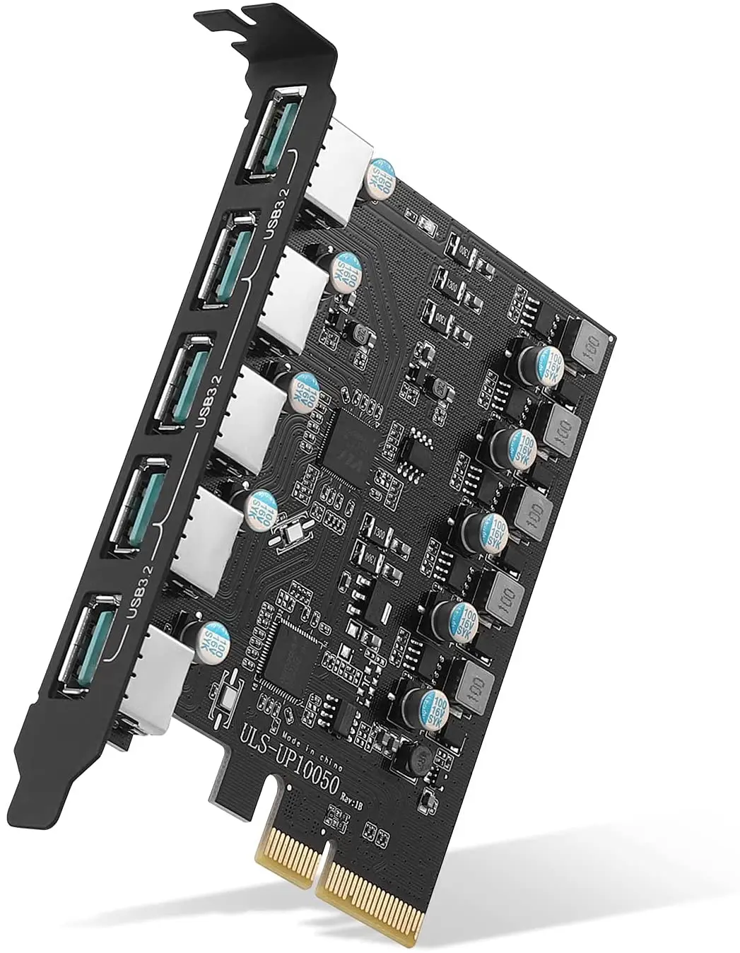 Pci e to usb 3 2 card 5 port gen 2 20gpbs pcie usb motherboard card