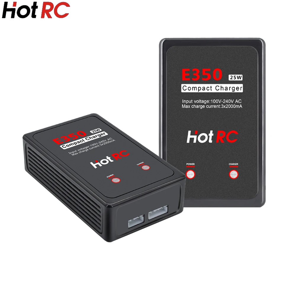 Hotrc E350 Pro 7 4 v/11 1 v Lipo зарядное устройство 2s/3s ячеек 25W 2000mA для RC LiPo батареи|Детали и