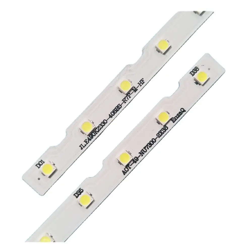 Retroiluminação Led para Samsung Ue49nu7100u Ue49nu7300 Ue49nu7170u Ue49nu7140u Ue49nu7100k Bn6115483a Bn9645953b 45953a Pcs - Imagem 2
