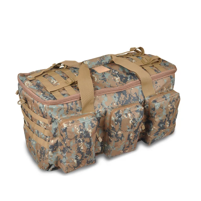 55L Outdoor Military Bag Tactical Backpack Large Capacity Camping Bags Men's Hiking Travel Mountaineering Army Luggage Bag Jungle