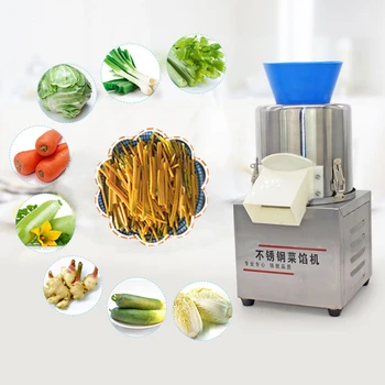 

Stainless Steel Vegetable Chopper Commercial Electric Vegetable stuffing machine Vegetable Fruit Grinding Machine