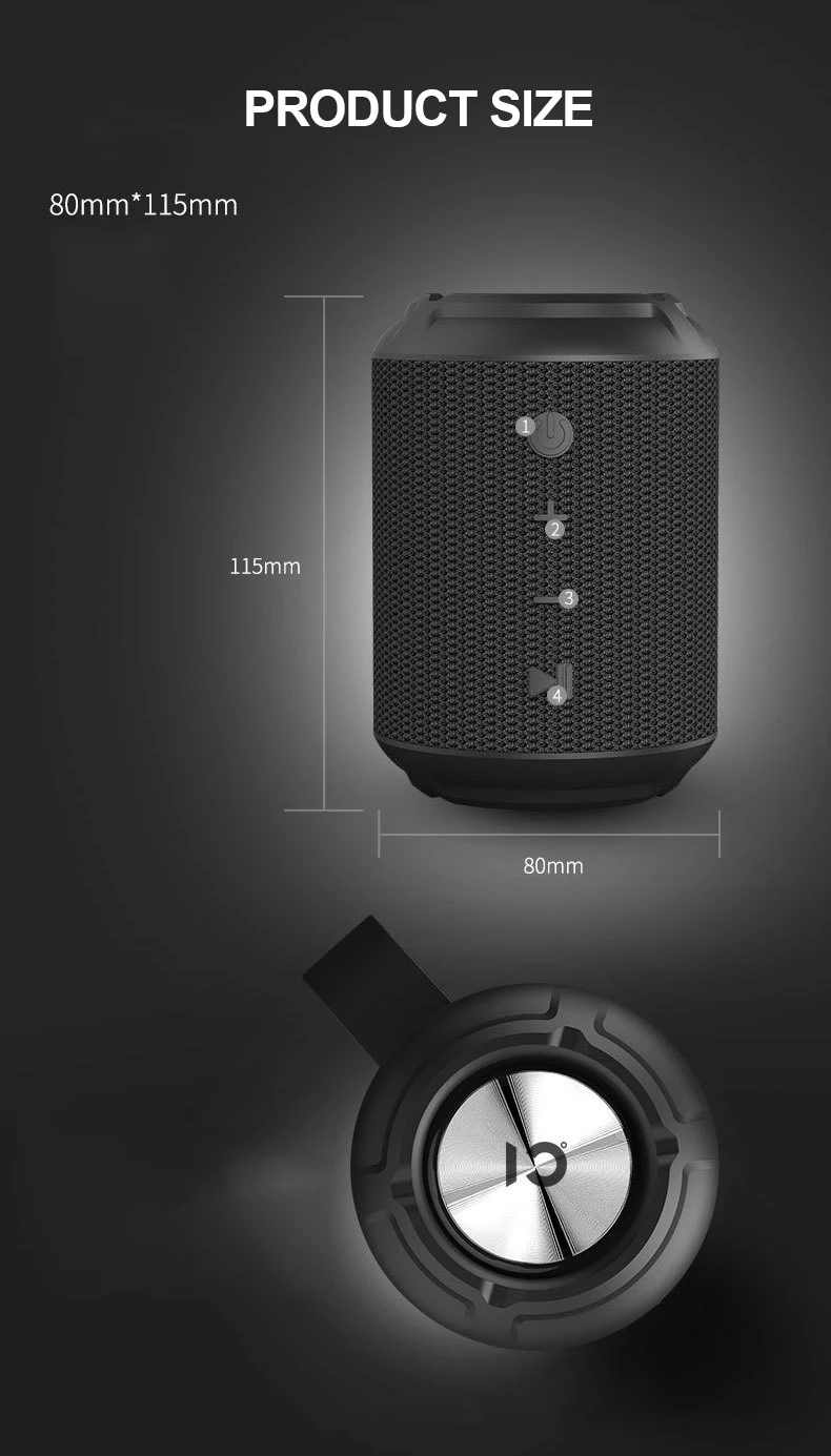 Беспроводной Bluetooth динамик s мини открытый IXP5 водонепроницаемый динамик стерео 8 Вт громкий динамик Колонка Саундбар громкой связи для телефона