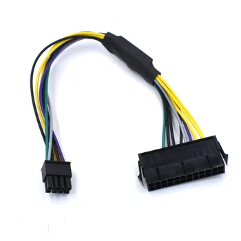 

ATX24 pin to 8 pin ATX Power Supply Adapter Cable for DELL Optiplex 3020 7020 9020 Precision T1700,50pcs/lot