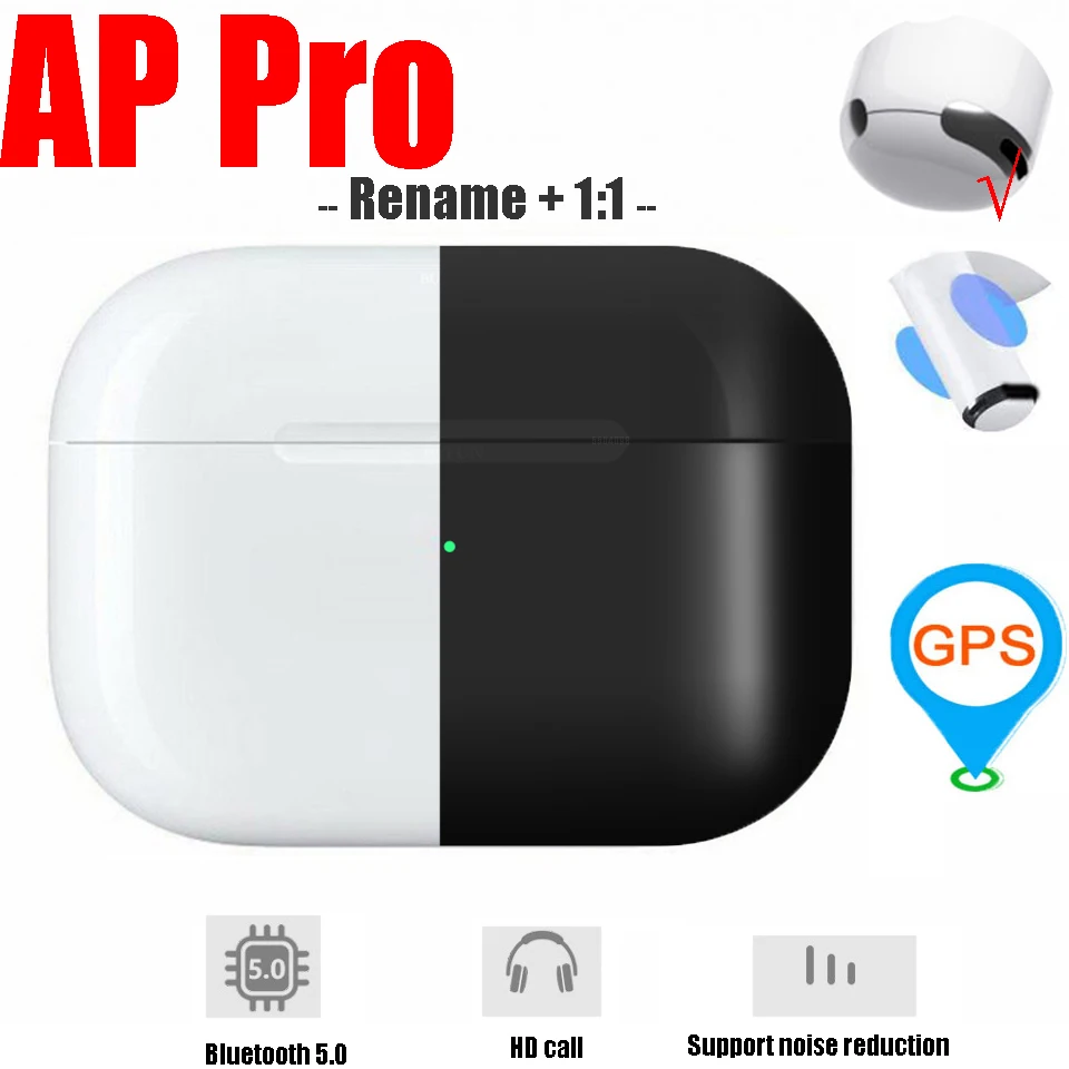 

ap Pro Bluetooth earphone 1:1 Air 3 tws 2020 New upgrade Reduce noise sport wireless headset mini Original PK h1 i100000 i20000