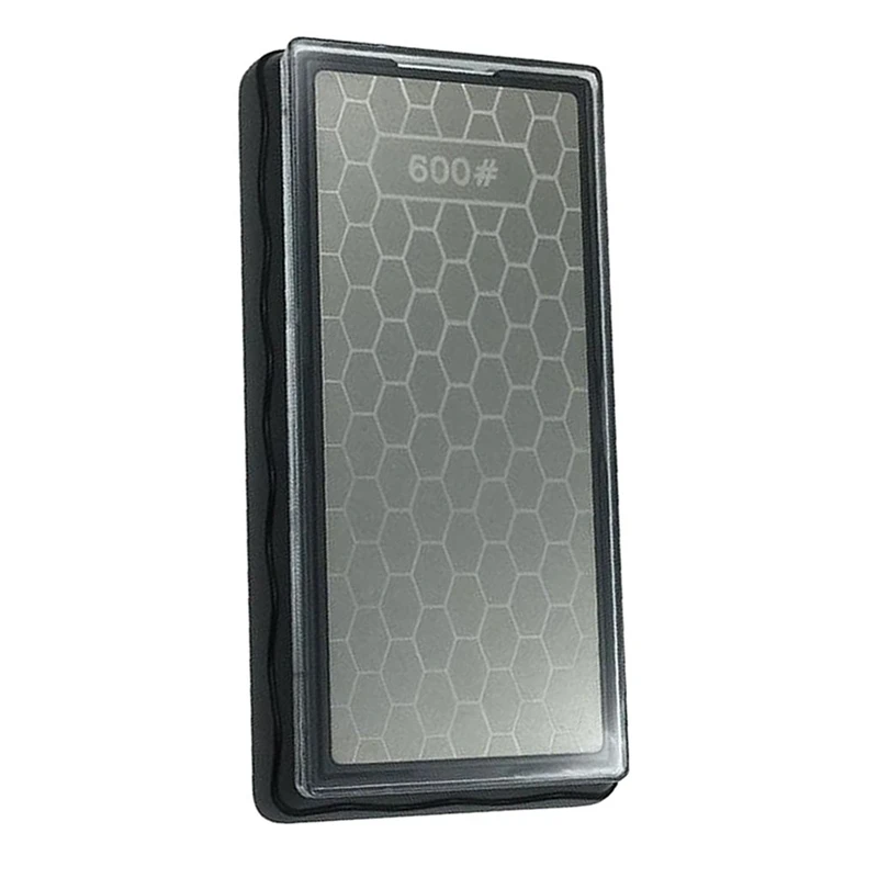Whetstone World Knife Sharpening Stone, Double-Sided Diamond Sharpening Stone Sharpener- Fine/Coarse with Anti-Slip Base(600/1