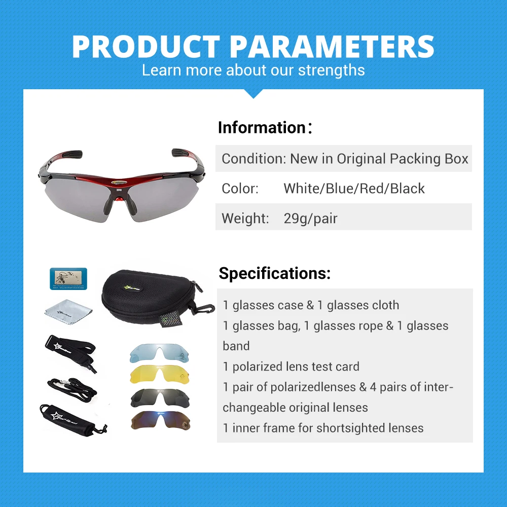 Ceny Hot! Polaryzacyjne kolarskie rockbros okulary okulary rowerowe sportowe na świeżym powietrzu rower szosowy MTB męskie okulary TR90 gogle okulary 5 soczewki