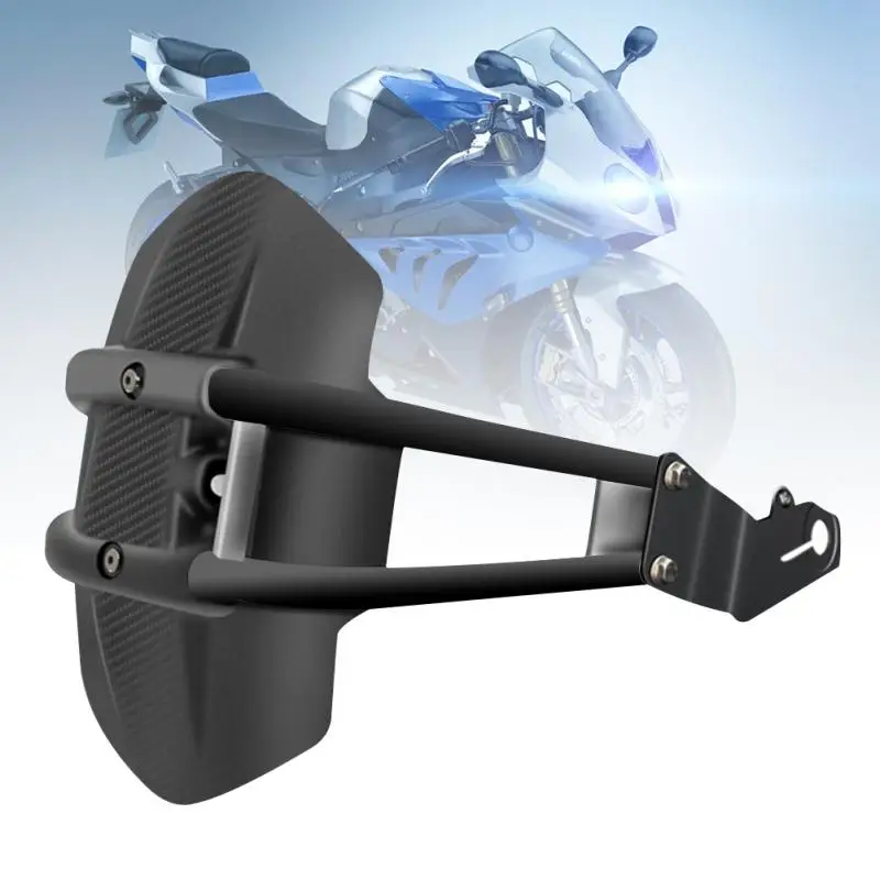 

Tire Lengthen Protection Tail Splash-proof Exterior Dustproof Wheel Cover Metal Bracket Motorcycle Rear Mudguard Refit