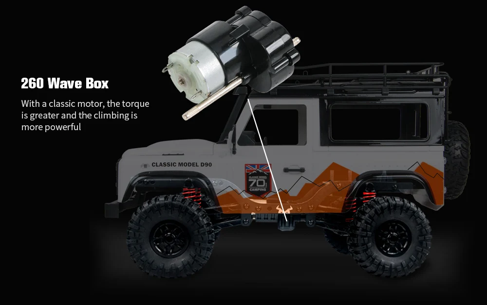 8,72 км/ч высокая скорость 2,4G 1:12 4WD RTR гусеничный Радиоуправляемый автомобиль внедорожный Багги матовый мотор пульт дистанционного управления 2500mAh батарея скалолазание RC автомобиль