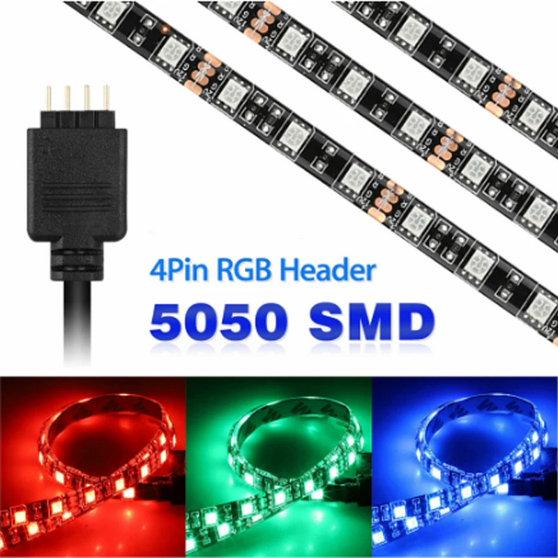 Dc 5v 5050 30led/m smd Светодиодная лента приложение bluetooth музыкальное Управление ТВ