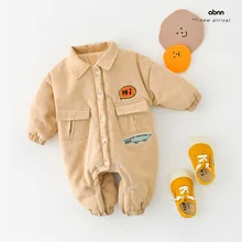 Baby Romper Autumn Clothes Newborn Cartoon Corcodile Jumpsuits for Kids Clothing