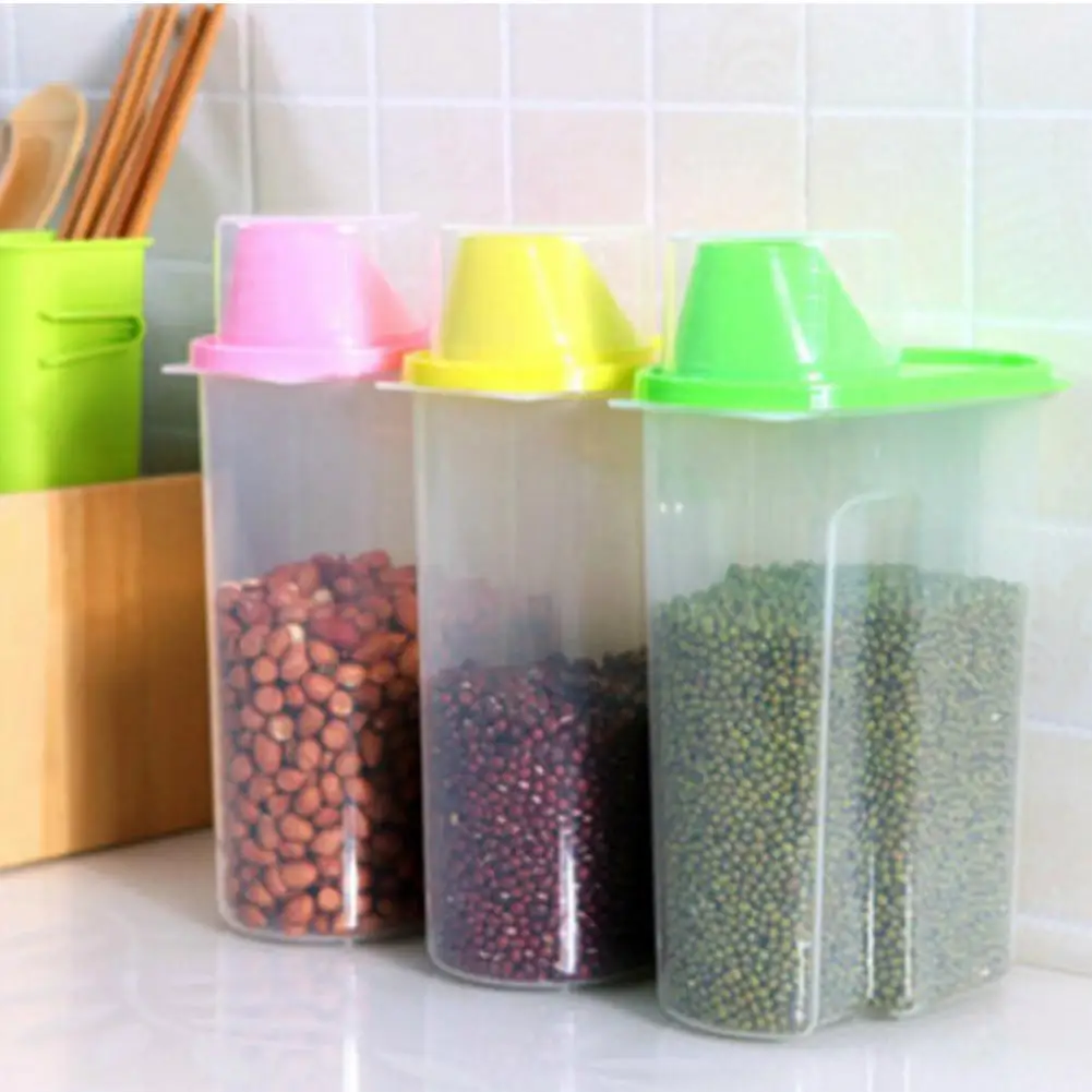 HobbyLane 2.5L Kitchen Food Cereal Storage Box Bean Rice Box Large Capacity Container