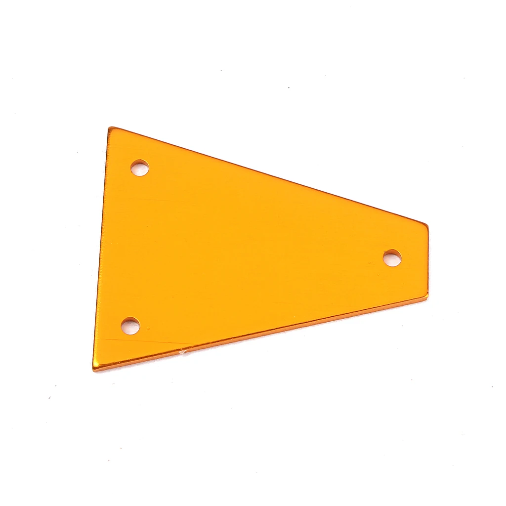 2x Triangle Truss Rod Cover for Jackson Guitar Musical Instrument Parts - Gold