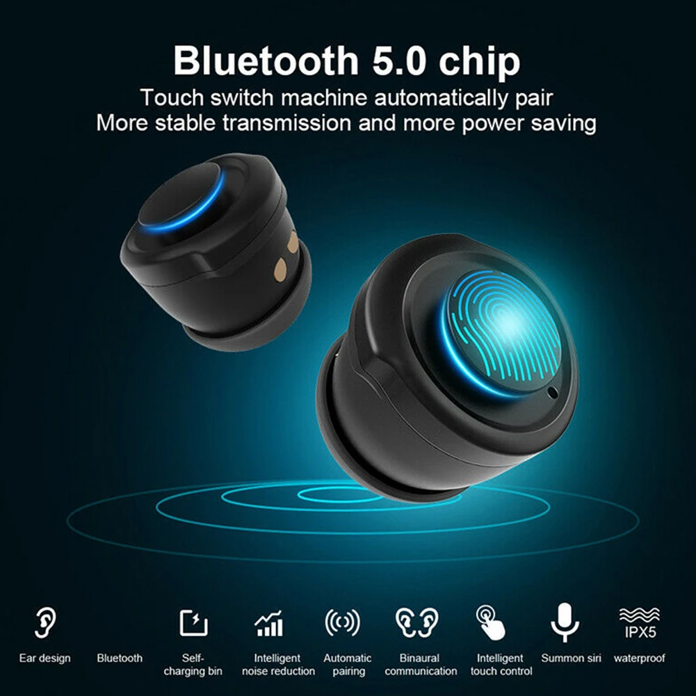 Смарт-часы-браслет TFT цветной экран Smartband фитнес-тренкер Bluetooth Спорт IP67 водонепроницаемый смарт-браслет с BT5.0 наушником