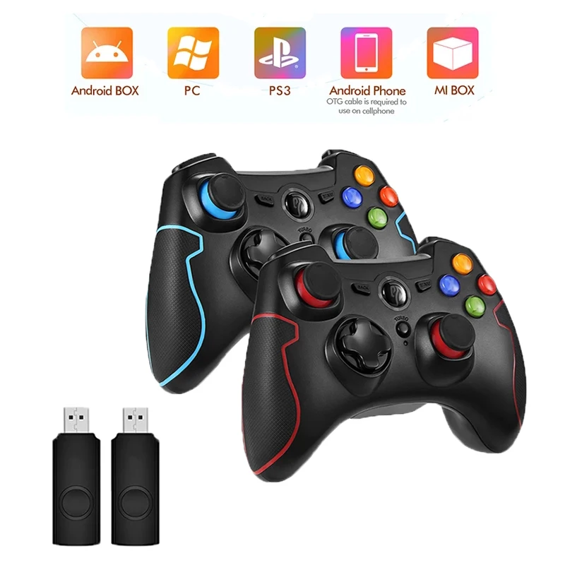 ESM 9013 беспроводной контроллер ESM9013 для ПК Windows PS3 ТВ бокса Android смартфона Джойстик
