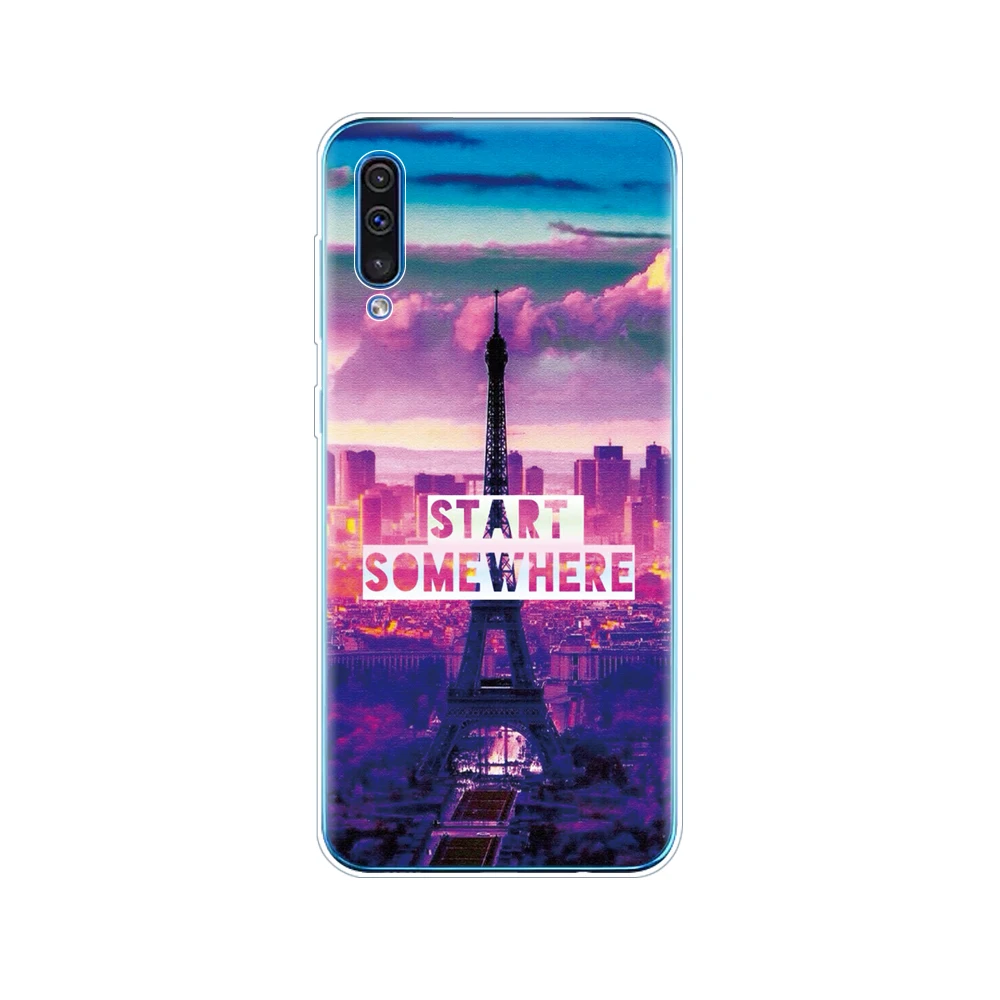 34501 Чехол для samsung Galaxy A50, силиконовый чехол-бампер из ТПУ для samsung A50 A505 A505F, SM-A505F, мягкий чехол-накладка 6,4 - Цвет: 34501