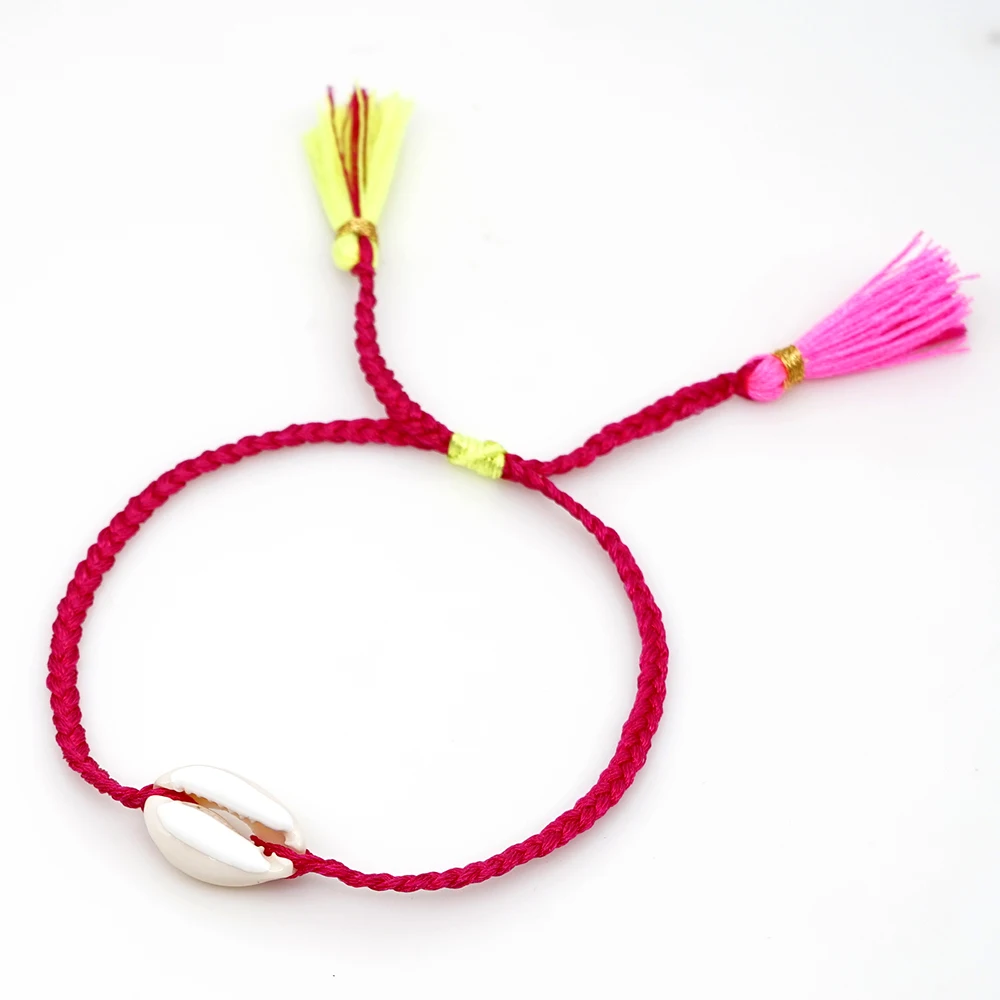 Go2boho Shell браслет «Радуга» женский богемский разноцветный браслет Мода Pulseras натуральная оболочка лето пляж девушка ювелирные изделия