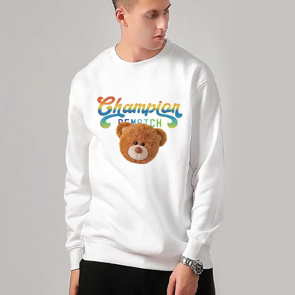 Sweatshirts Bears Men | Hoodies Men Bear | Cute Sweatshirts