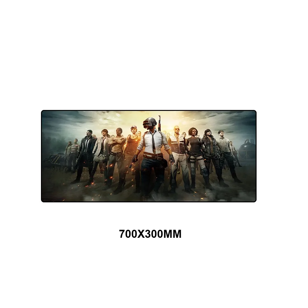 CJ-006 Скоростной игровой коврик для мыши PUBG большого размера для ПК, компьютера, геймера, коврик для мыши, клавиатура, коврики для мыши с замком, коврик для ноутбука, большой коврик для мыши - Цвет: CJ-006