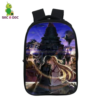 

Anime Sword Art Online Chopper New Wanted Printing School Backpack Teenager Girls Boys Book Bag Laptop Backpack Students Bags