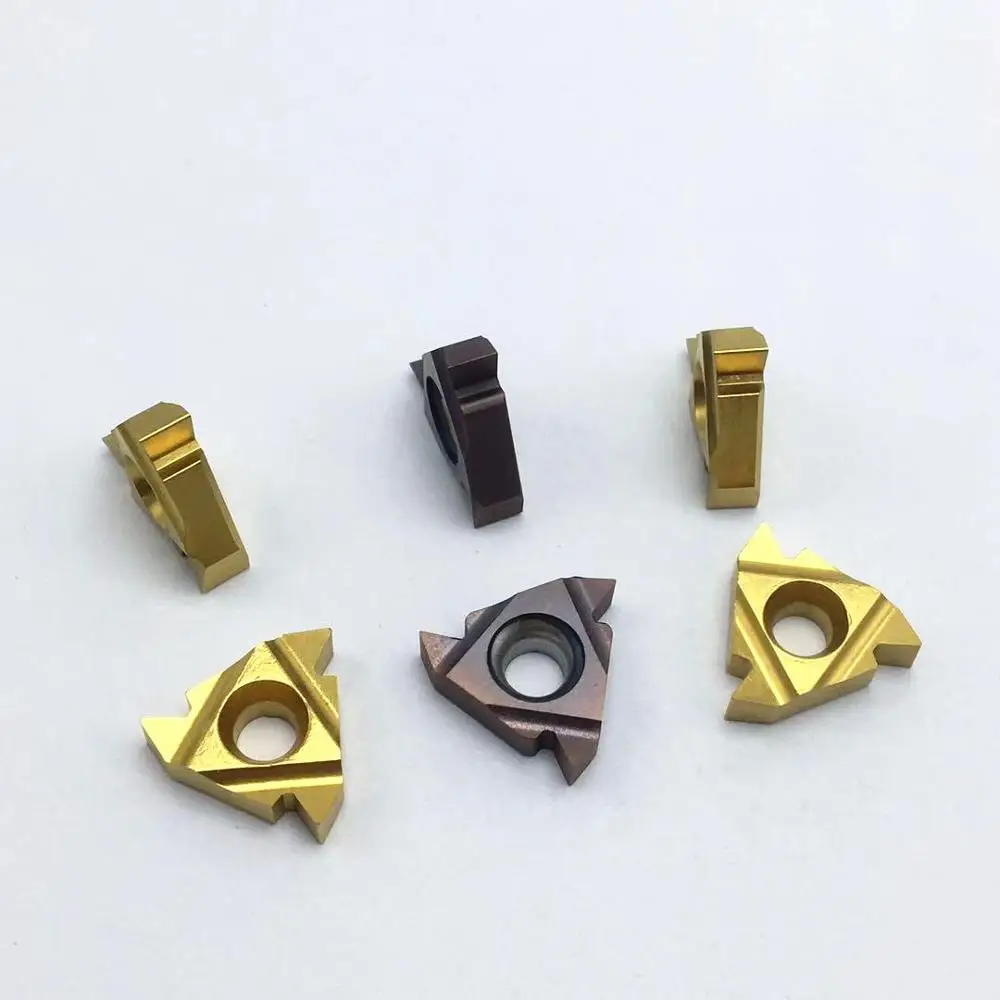16ER 16IR AG60 UE6020 VP15TF US735 11ER 11IR AG60UE6020 US735 VP15TF карбид лезвия Резьбонарезной инструмент станка с ЧПУ MMT16IRAG60 16ER