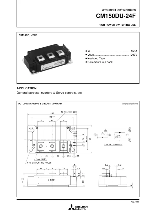 CM150DU-24F Новая