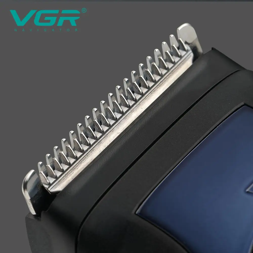 Вгр V080 USB перезаряжаемые 20 Скорость Регулируемая машинка для стрижки волос
