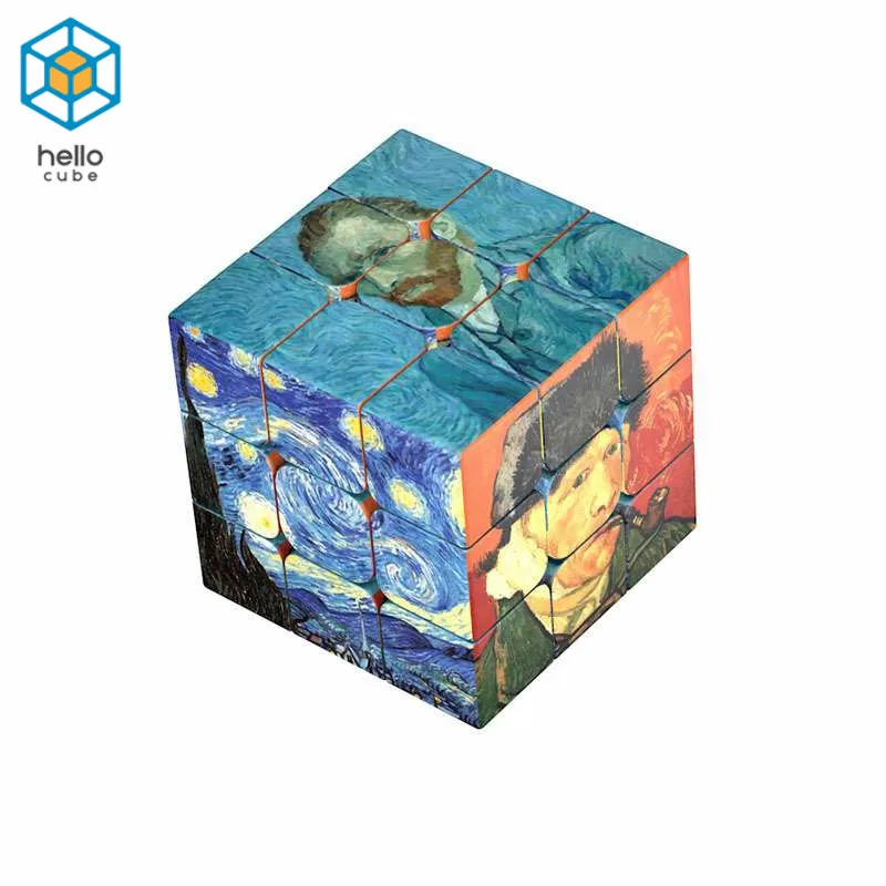 HelloCube коллекция V1 3x3x3 волшебный куб игрушка профессиональный кубик распечатка