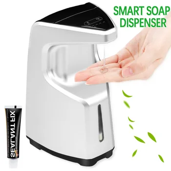 

450ml/15.2 oz Automatic Touchless Soap Dispenser Hand Sanitizer Soap Dispenser Countertop Soap Dispenser Level HOT Wall Mounted