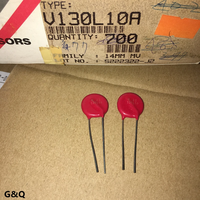 50 шт. оригинальный продукт HARRIS Z tek напряжение зависит резистор V130LA10A 130L10 130VAC 4.5KA 14