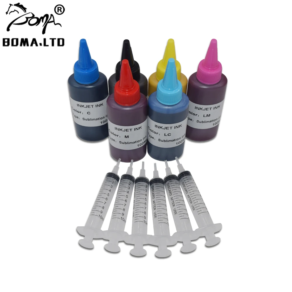

BOMA.LTD IC80 IC 80 IC-80 Sublimation Ink For EPSON EP808AW EP707A EP777A EP807AB EP807AR EP807AW EP907F EP977A3