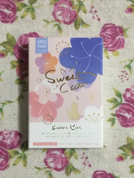 

52mm*80mm sweet cat paper greeting card lomo card(1pack=28pieces)