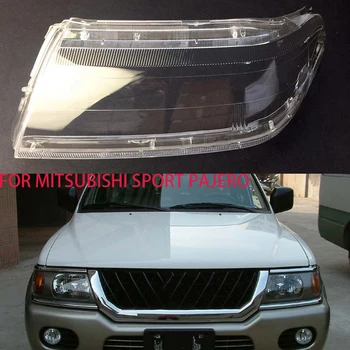 

for mitsubishi sport pajero 2002-2005 Headlight lampshade Transparent glass lampshade Lens housing Headlight transparent shell