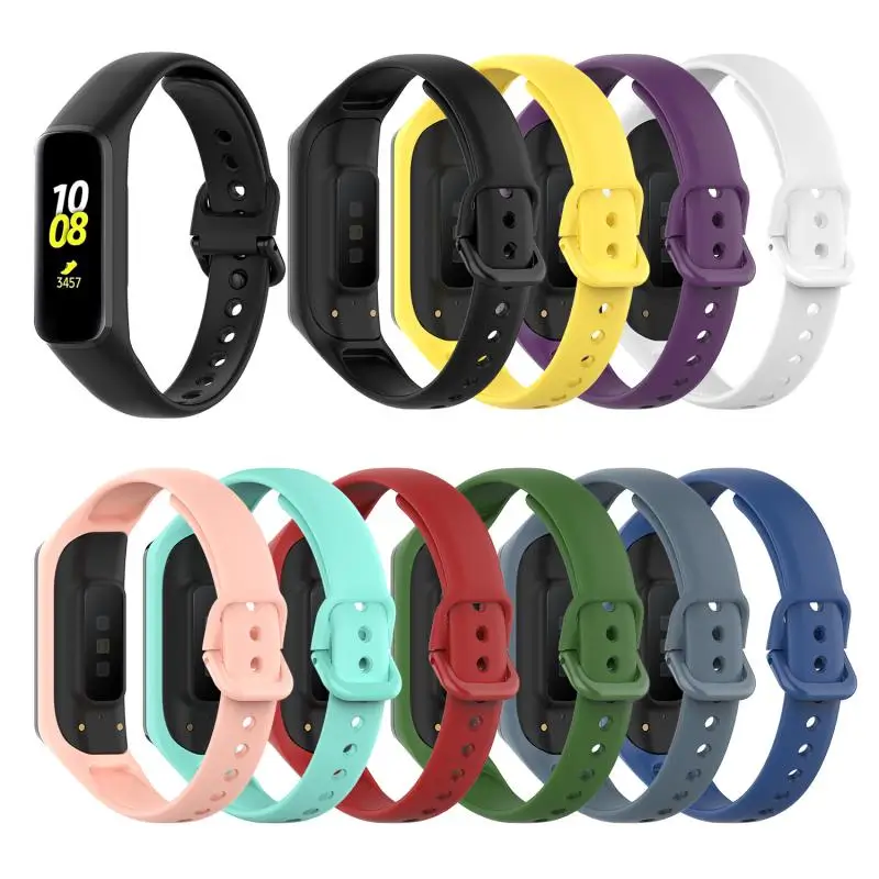 

Silicone Watch Strap Wrist Band Strap For Samsung Galaxy Fit-e R375 Smart Watch Band For Fit E Fitness Wristband Accessories