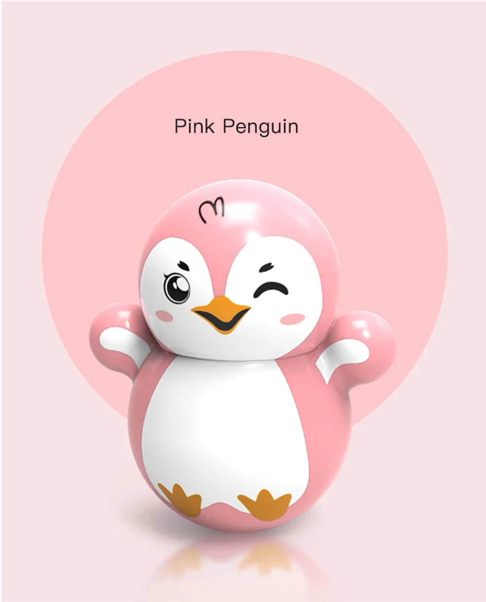 Funny Gift Shaking Tumbler Toys Cartoon Snowman Penguin Tumbler Desktop Ornament Anti Stress Toys Wholesale Items