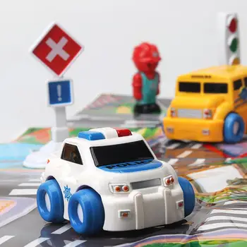 

Broken-resistant Fun Cartoon Q Version Engineering Car Model Children's Toy Gifts