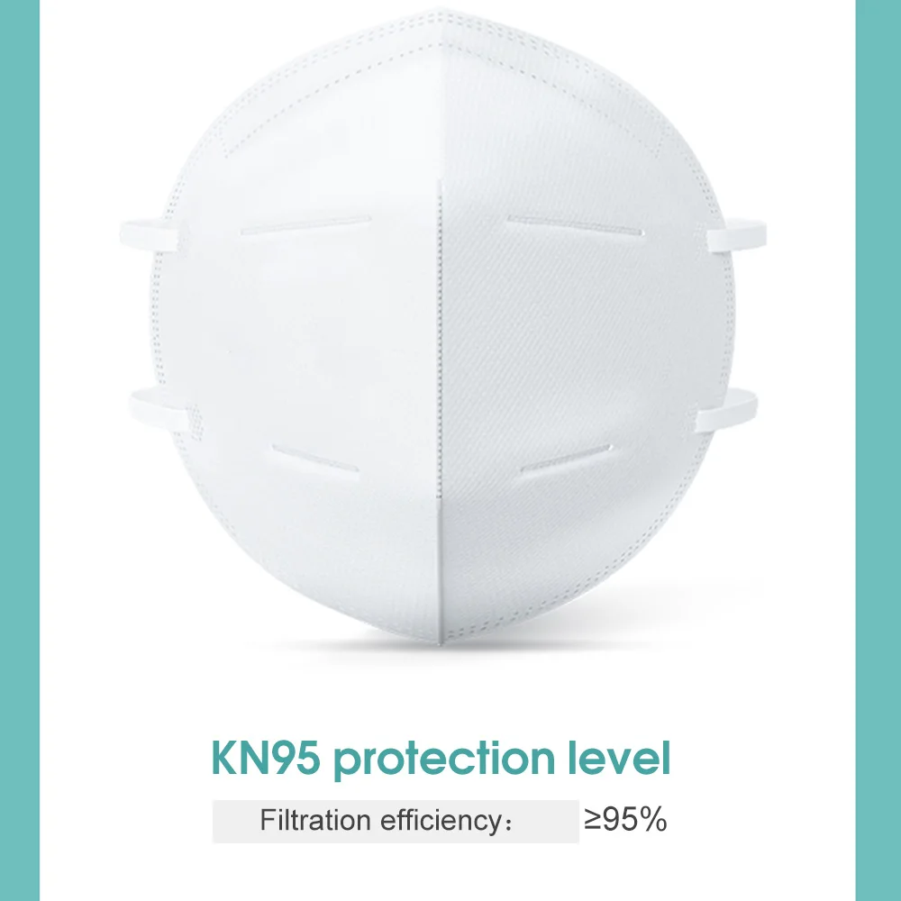 

20 pcs 3D KN95 Disposable kn95 mask, hygienic masks Anti-dust Mask Fne Air Flter Anti Odor Smog Safety Protective Mask 20 kn95