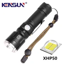 

XHP50 LED Strong Light Telescopic Zoom USB Charging High-power With Power Display Outdoor Hunting Flashlight