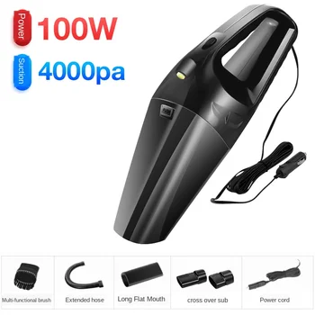 

Portable Handheld Car Vacuum Cleaner Cordless Car Plug Super Suction Wet Dry Vaccum Cleaner For Car Interior Accessories Home