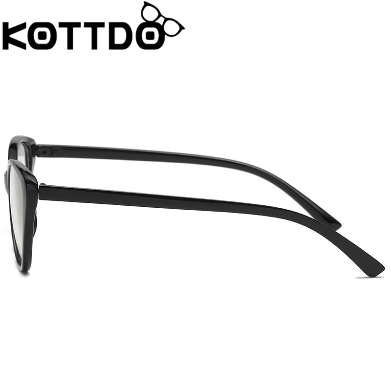 KOTTDO, Модные Винтажные оправа для очков в стиле кошачьи глаза, женские очки для чтения, оптические очки для унисекс, очки UV400