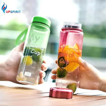 

Upspirit 500mL Portable Sport Water Bottle Plastic Leak Proof Drinking Kettle Cup Outdoor Sport Travel Protein Shaker Drinkware