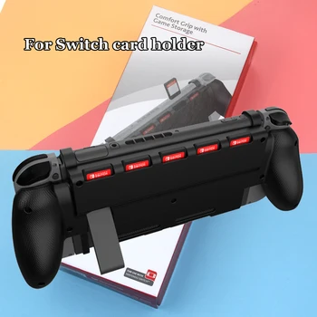 

For Nintend Switch Protective Guard Case Grip Gripstand Handle bracket Holder Grip Game Card Slot 5 in 1