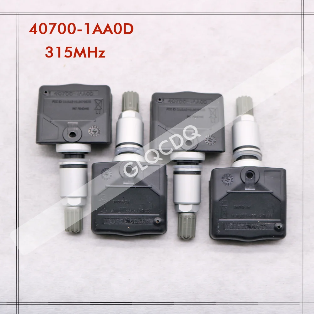 TPMS сенсор для 2011 2012 2013 NISSAN VERSA 315 МГц датчик давления в шинах воздуха 40700-1AA0D 407001AA0D |
