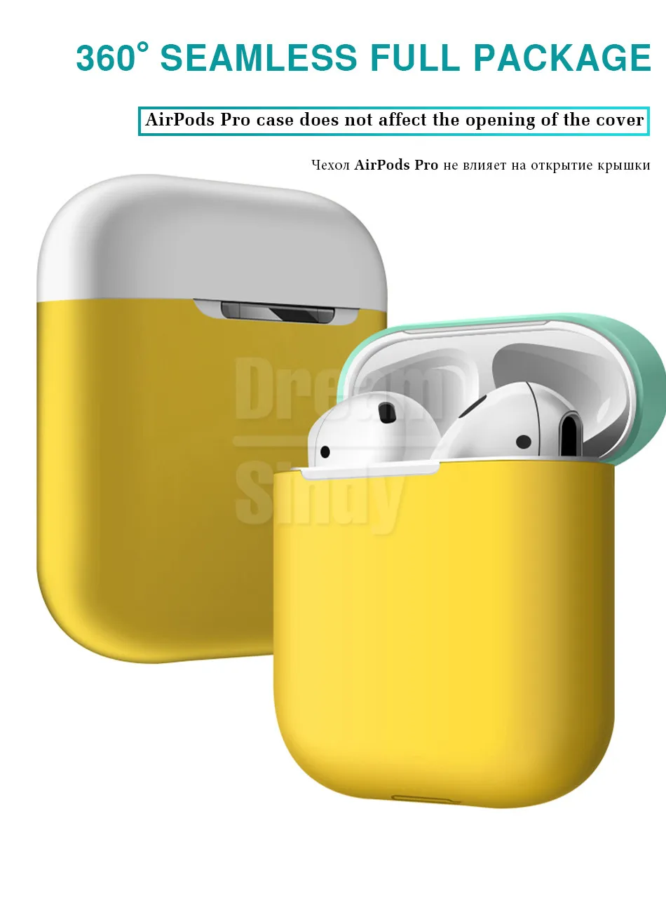 Роскошный мягкий силиконовый чехол для наушников для Apple Airpods Pro TPU чехол Bluetooth беспроводной Чехол для Airpods Pro Чехол