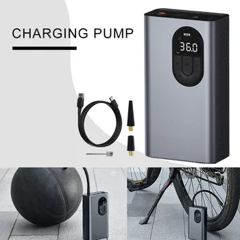 

Car Air Compressor Inflator Pump LED Lamp For Car Motorcycle Bicycle Tire Inflatable 7500mAh Wireless Electric Air Pump