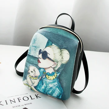 

Local stock Girl Women Lady Leather Small Handbag Back Bag-Mini Able Backbag Fashion Bag